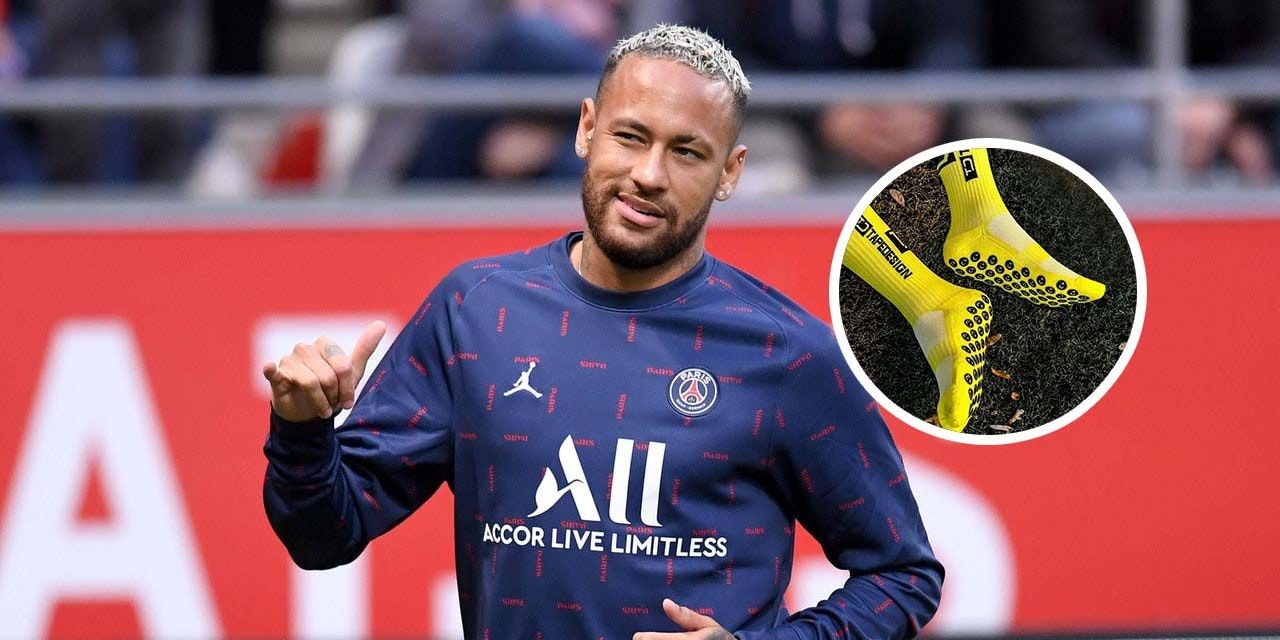 Sogar Superstar Neymar setzt auf Austro-Socke.