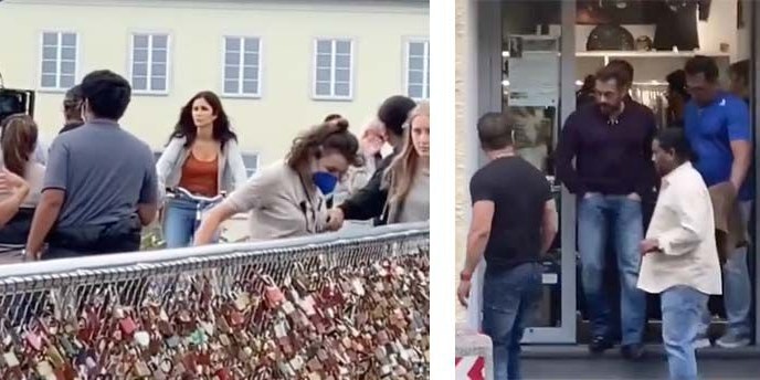 Katrina Kaif und Salman Khan drehen in Österreich
