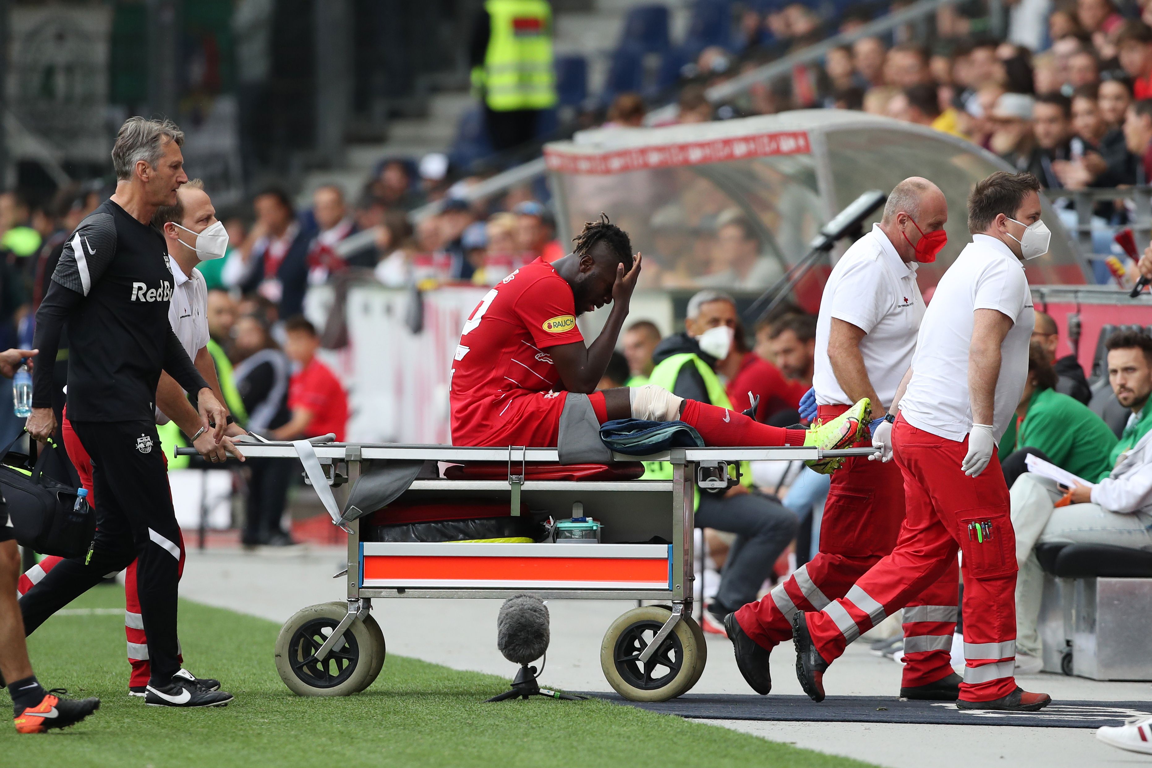 Schwer verletzt: Salzburgs Solet