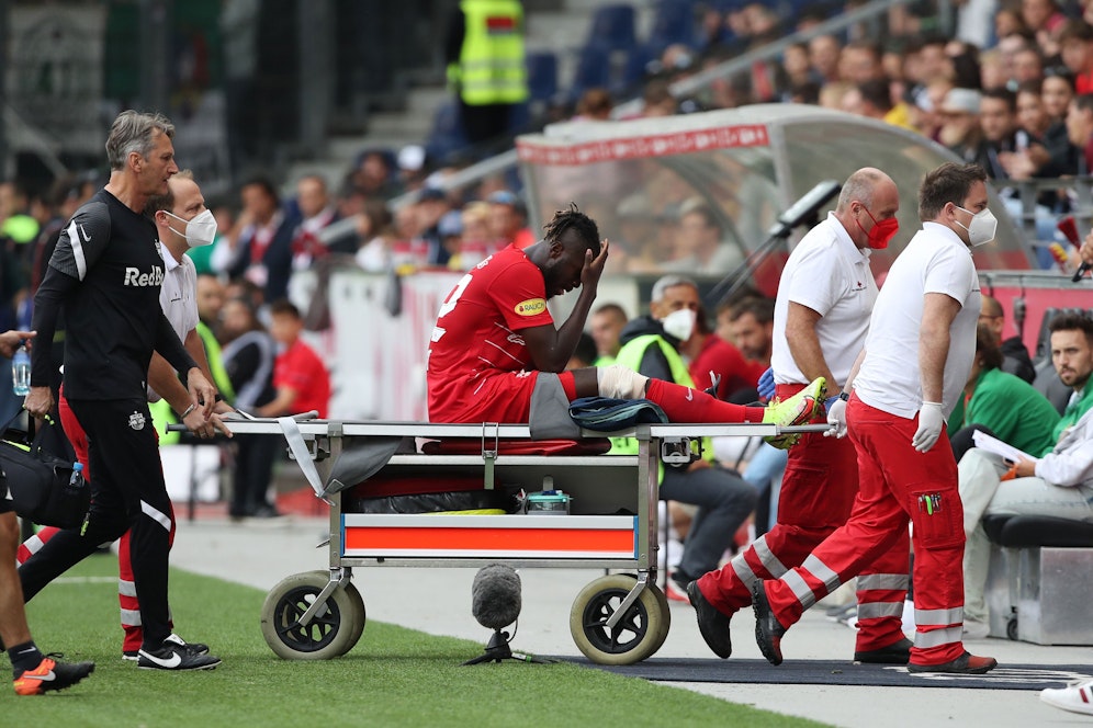 Schwer verletzt: Salzburgs Solet