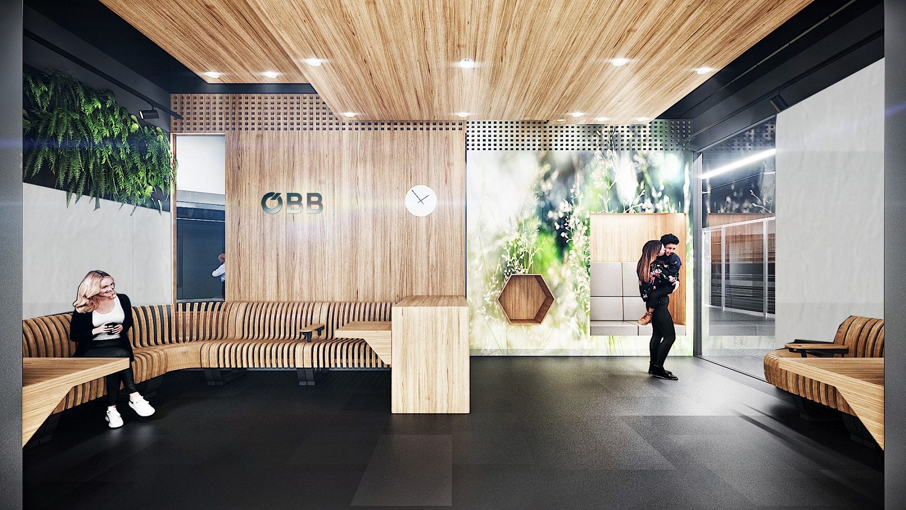 Der Bahnhof Meidling wird neu.