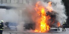 Benzinleitung undicht – Lkw ging in Flammen auf