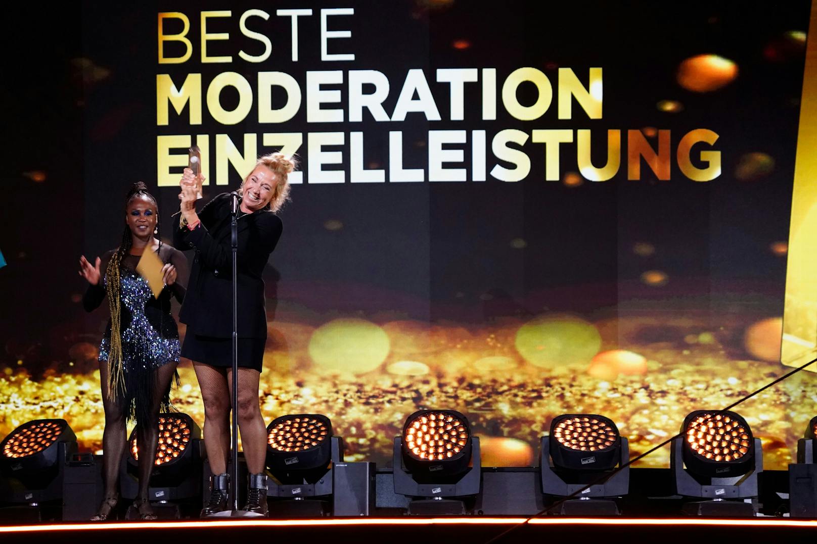 Gratulation an ZDF-"Fernsehgarten"-Moderatorin <strong>Andrea Kiewel</strong>