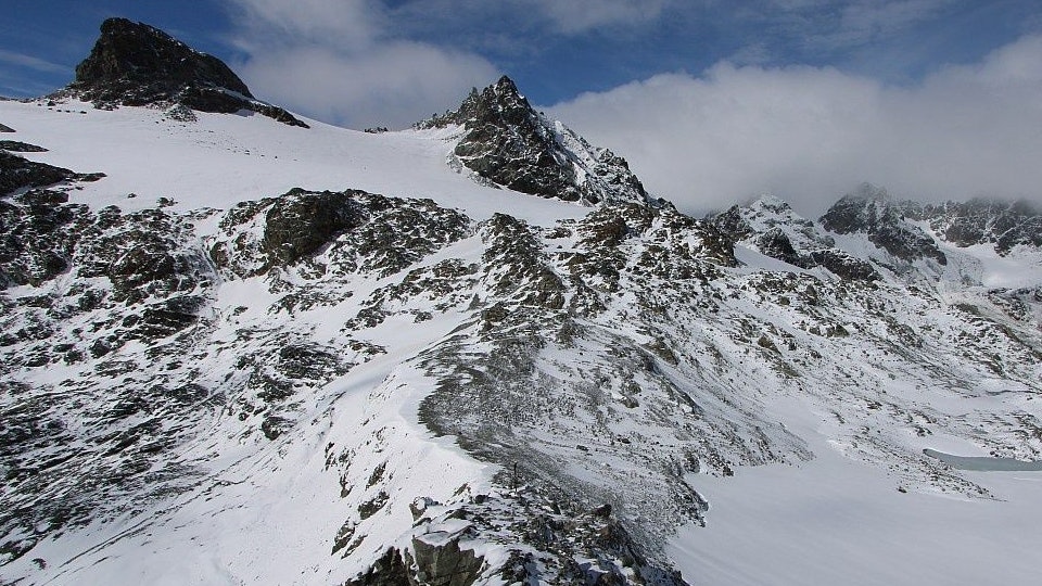 Schnee am Jamtalferner