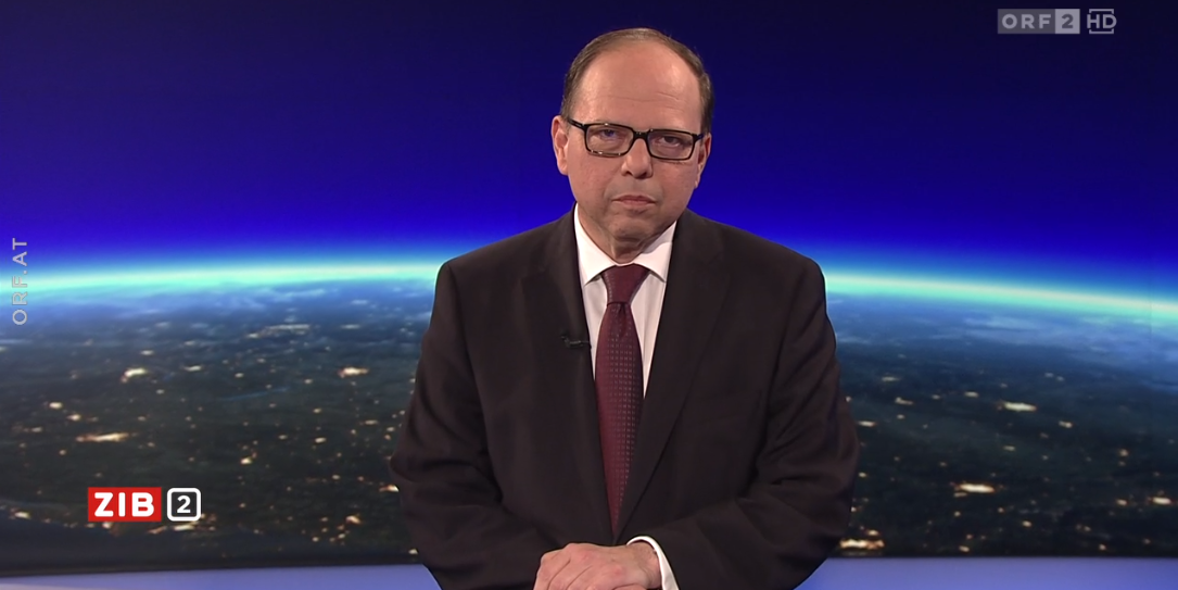 Ärztekammer-Präsident Thomas Szekeres war am Montag in der "ZiB 2" zu Gast.