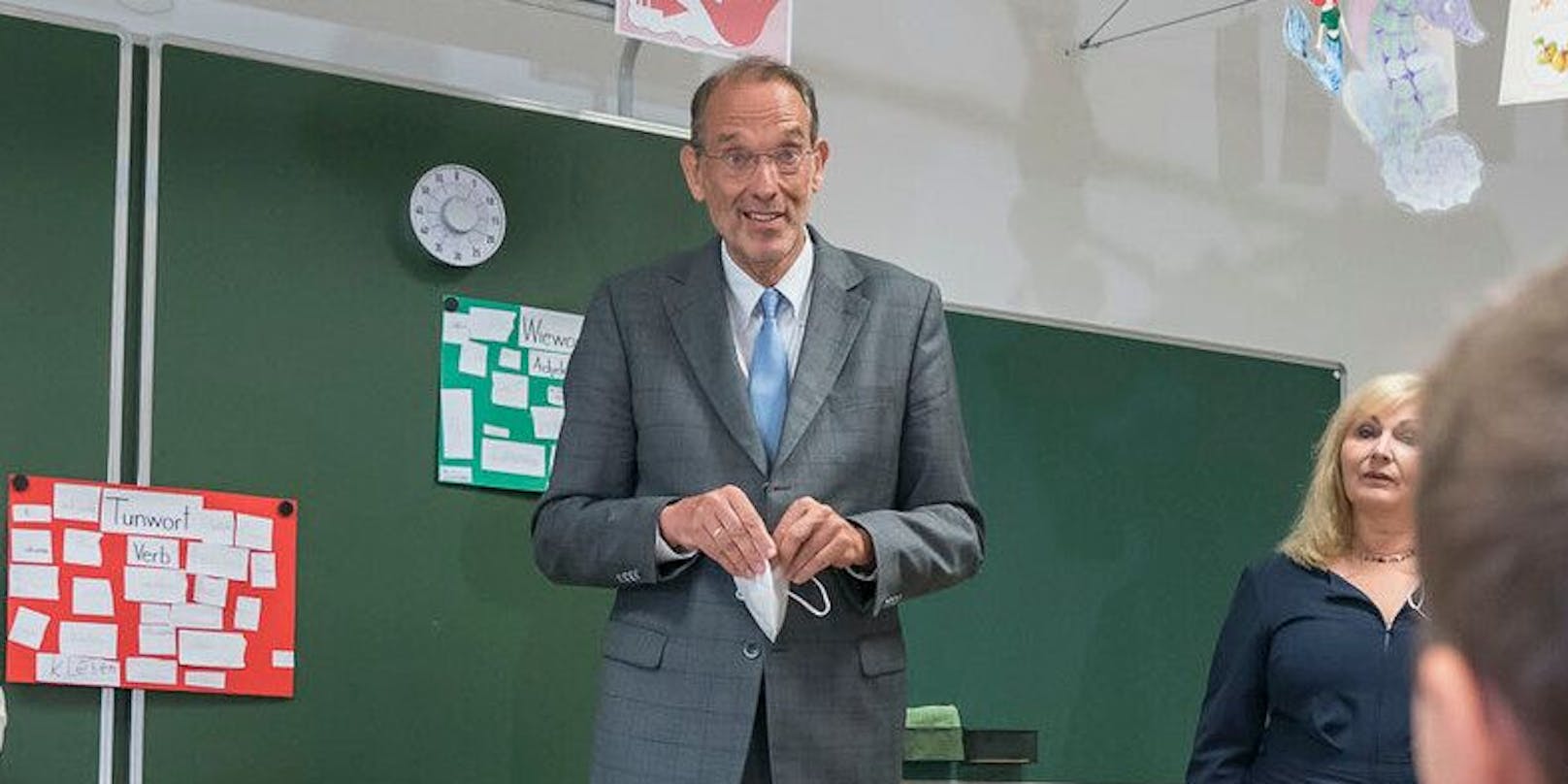 Gesundheitsminister Heinz Faßmann