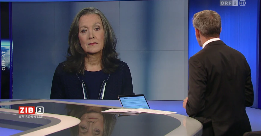 Patientenanwältin Sigrid Pilz schildert in der Zib2, was einem Mann passierte, der zu spät operiert wurde.