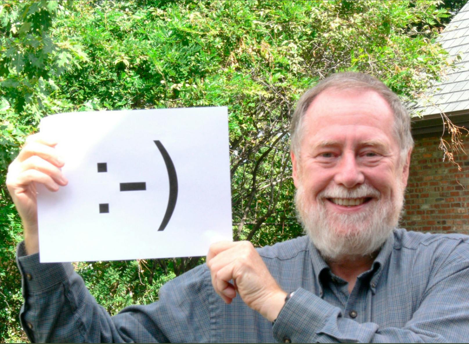 Scott Fahlman gilt als Erfinder des digitalen Smileys, wie wir es kennen.