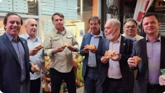 Brasiliens Präsident auf seinem "Luxusdinner"