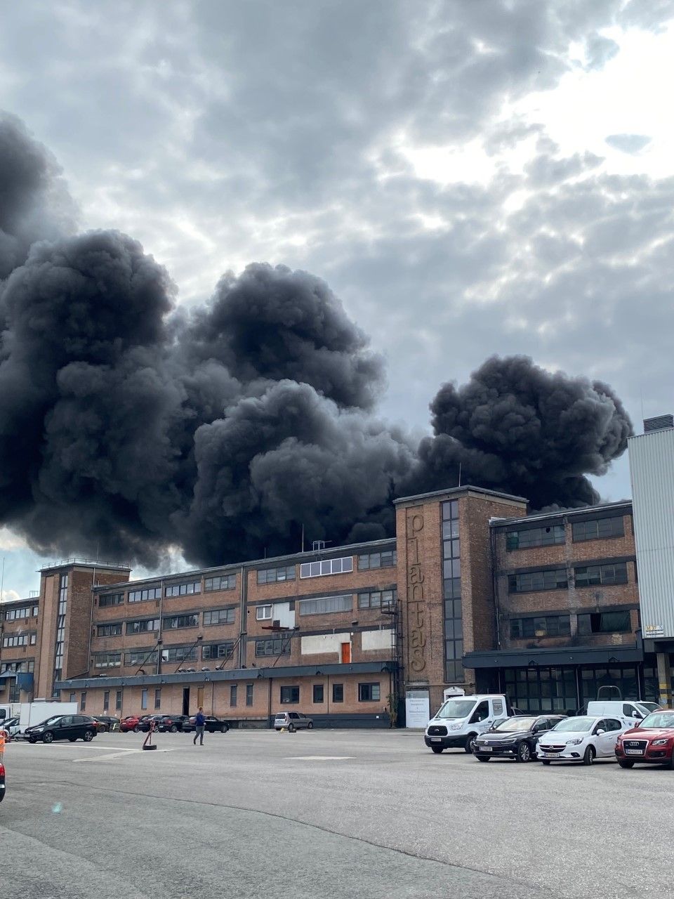 Großbrand in Traiskirchen