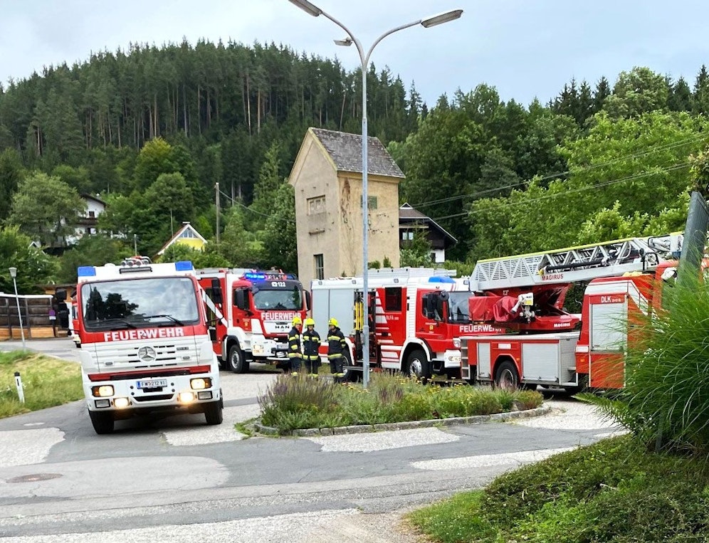 Großeinsatz in Kärnten nach einem schweren Arbeitsunfall.
