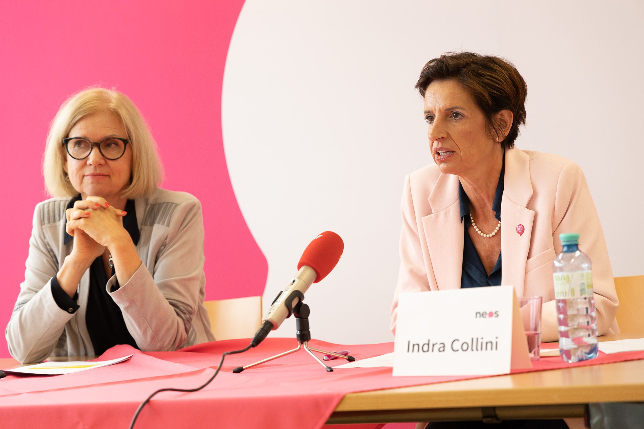 Edith Kollermann (l.) und Indra Collini