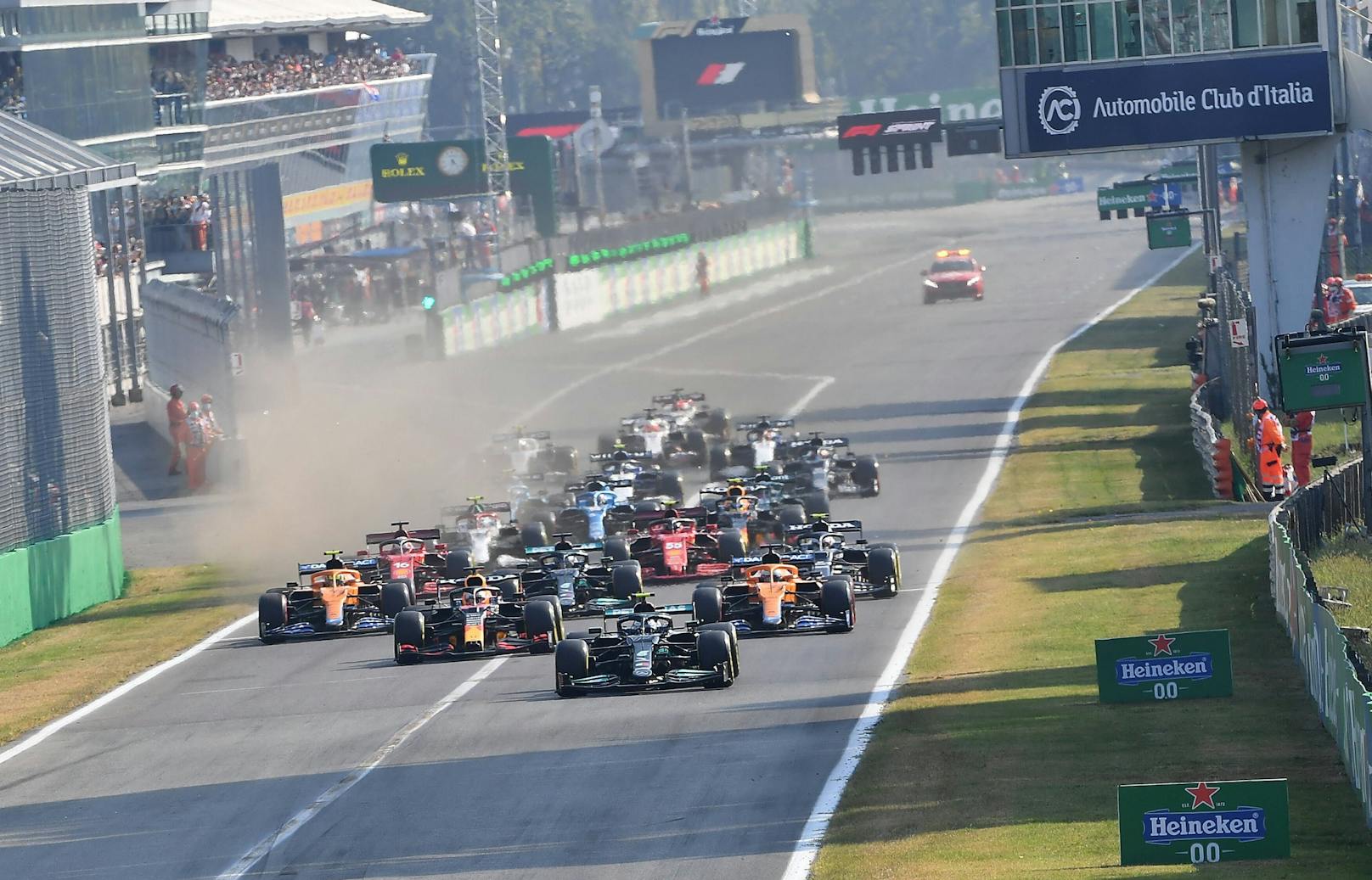 In der Formel-1-Saison 2021 stehen noch sieben Rennen auf dem Programm.&nbsp;