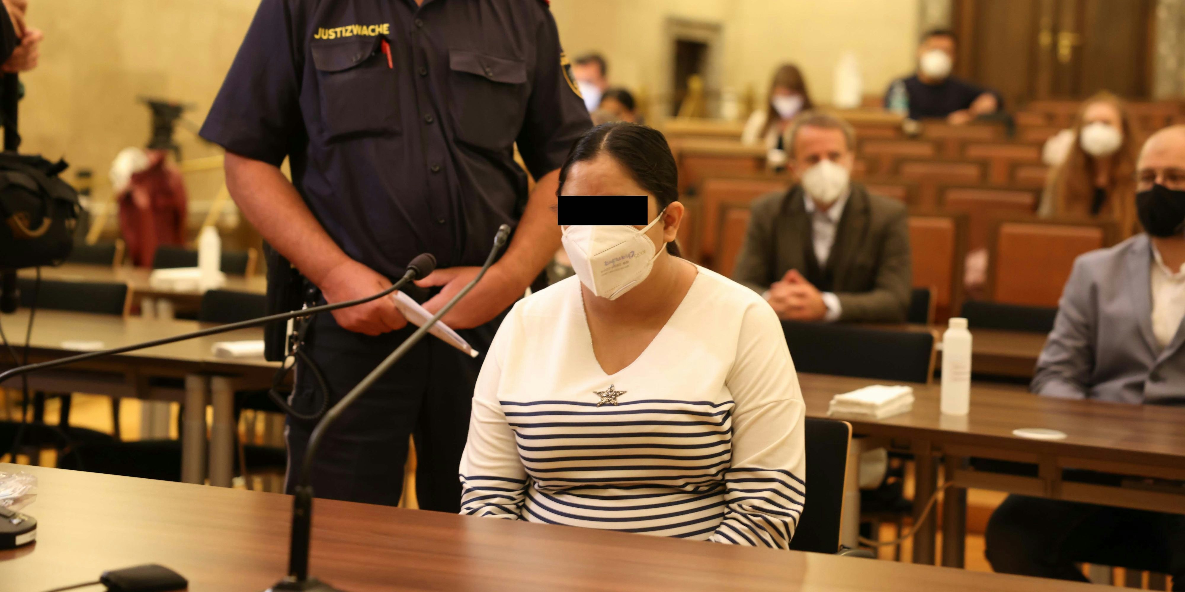 Die Angeklagte musste erneut vor Gericht