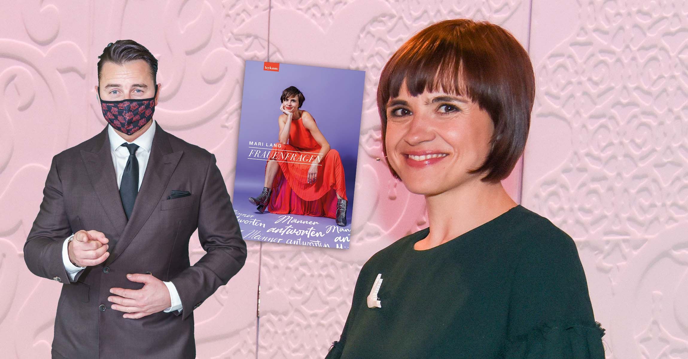 ORF-Journalistin mari Lang stellt Männern Frauenfragen. Andreas Gabalier würde sie gerne vors Mikro holen, aber er will nicht.