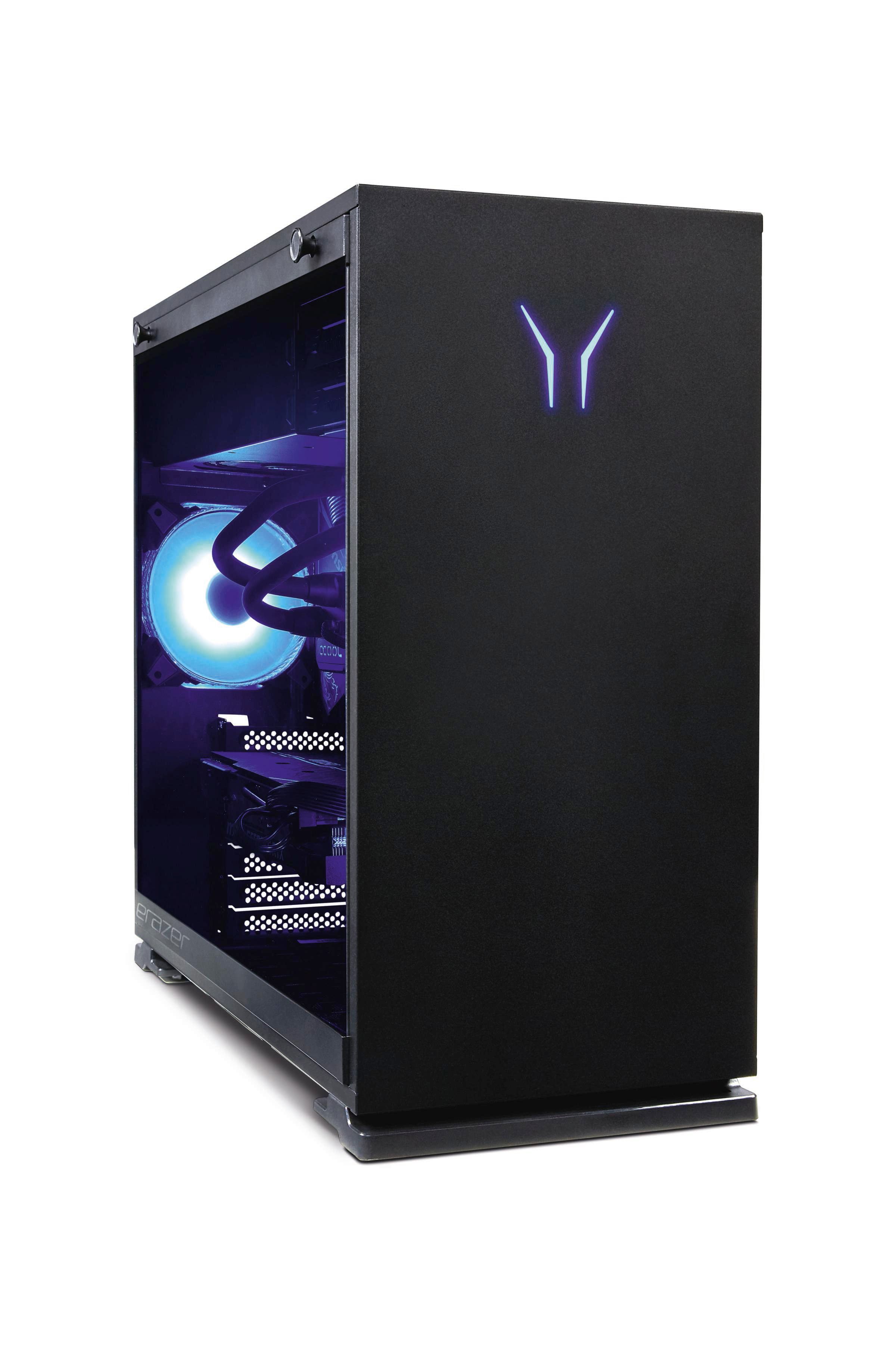 Während bei herkömmlichen PCs Ventilatoren die Kühlung der CPU übernehmen, wird das beim Medion Erazer Hunter X20 von einer Wasserkühlung erledigt.