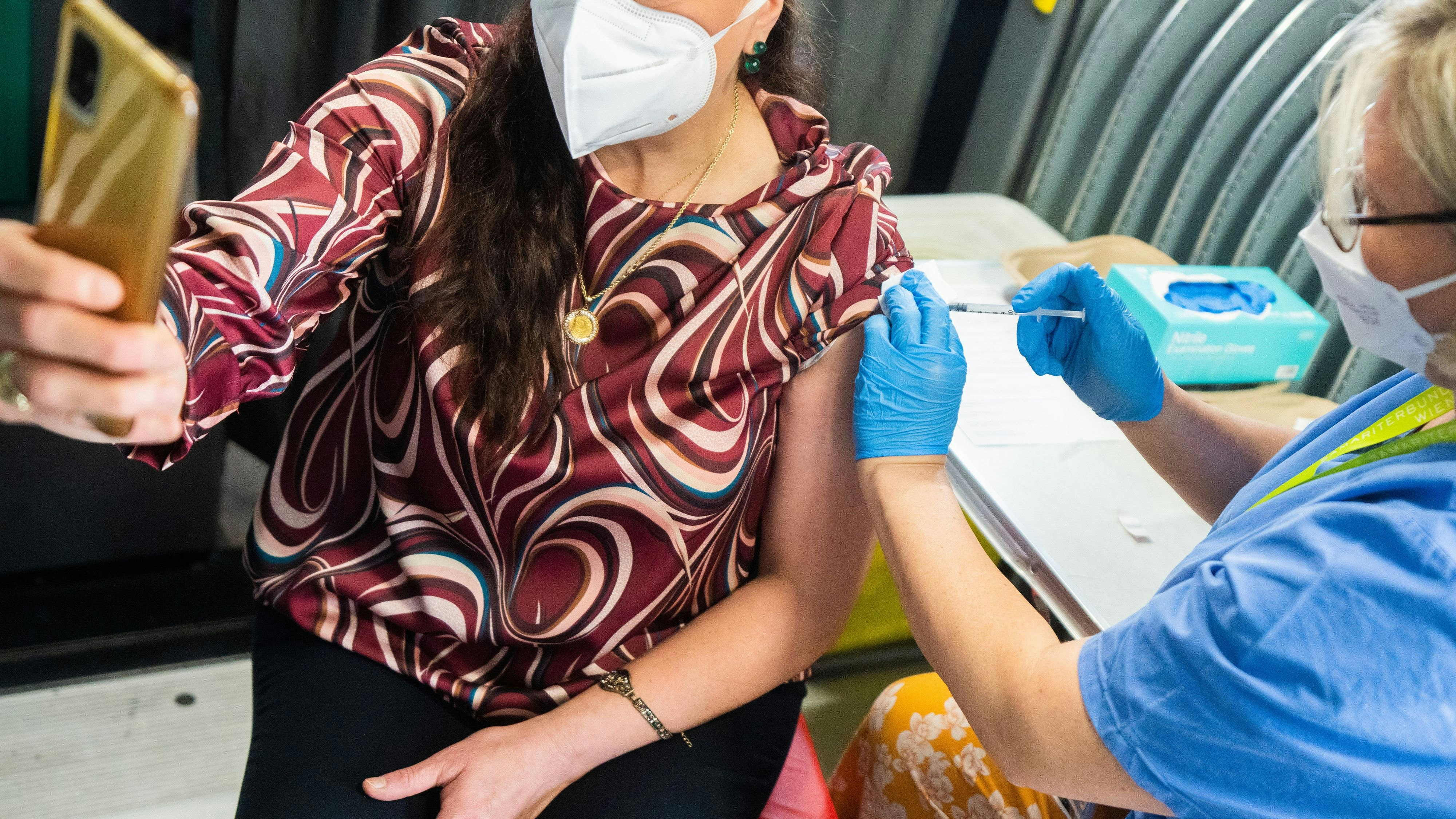 Corona-Impfung in Wien (Symbolbild)