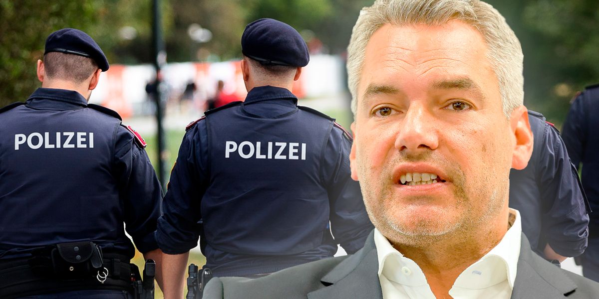 Innenminister Nehammer.