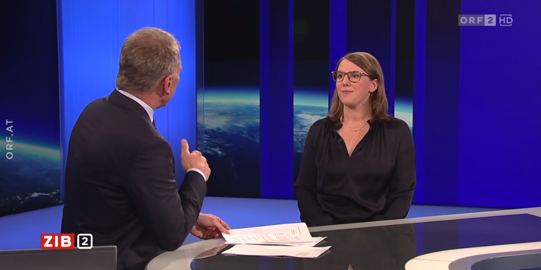 Katharina Körber-Risak (Arbeitsrechtsexpertin und Rechtsanwältin) in der "ZiB 2"