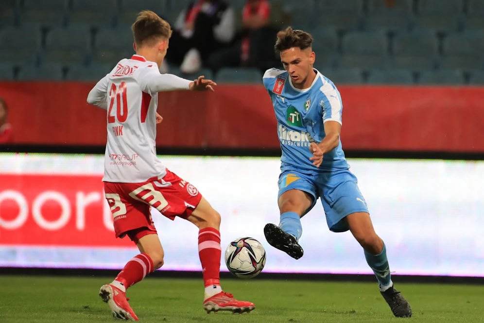 Die WSG Tirol ist im Cup-Achtelfinale