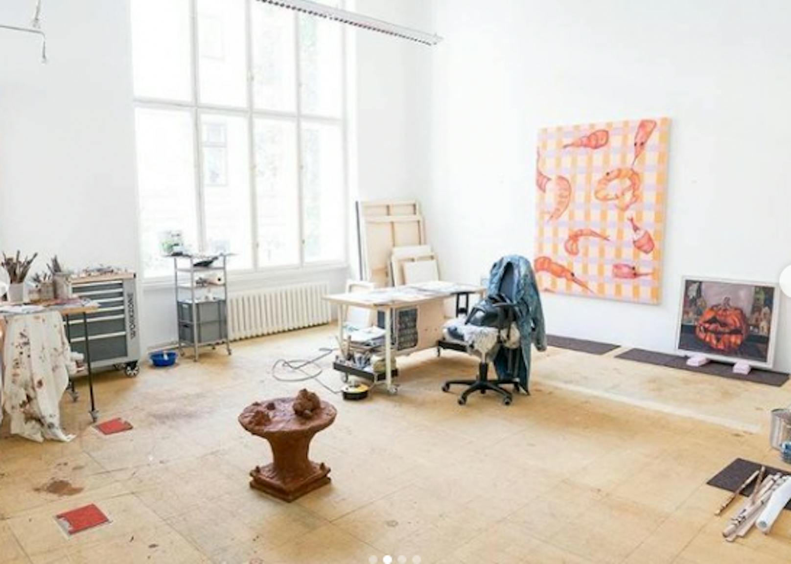 Die Stadt Wien stellt Jung-Künstlern erstmals kostenlose Ateliers zur Verfügung. 