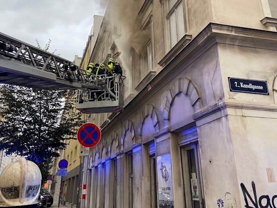 Das betroffene Wohnhaus in der Kandlgasse in Wien-Neubau.