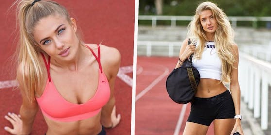Die deutsche Leichtathletin Alica Schmidt