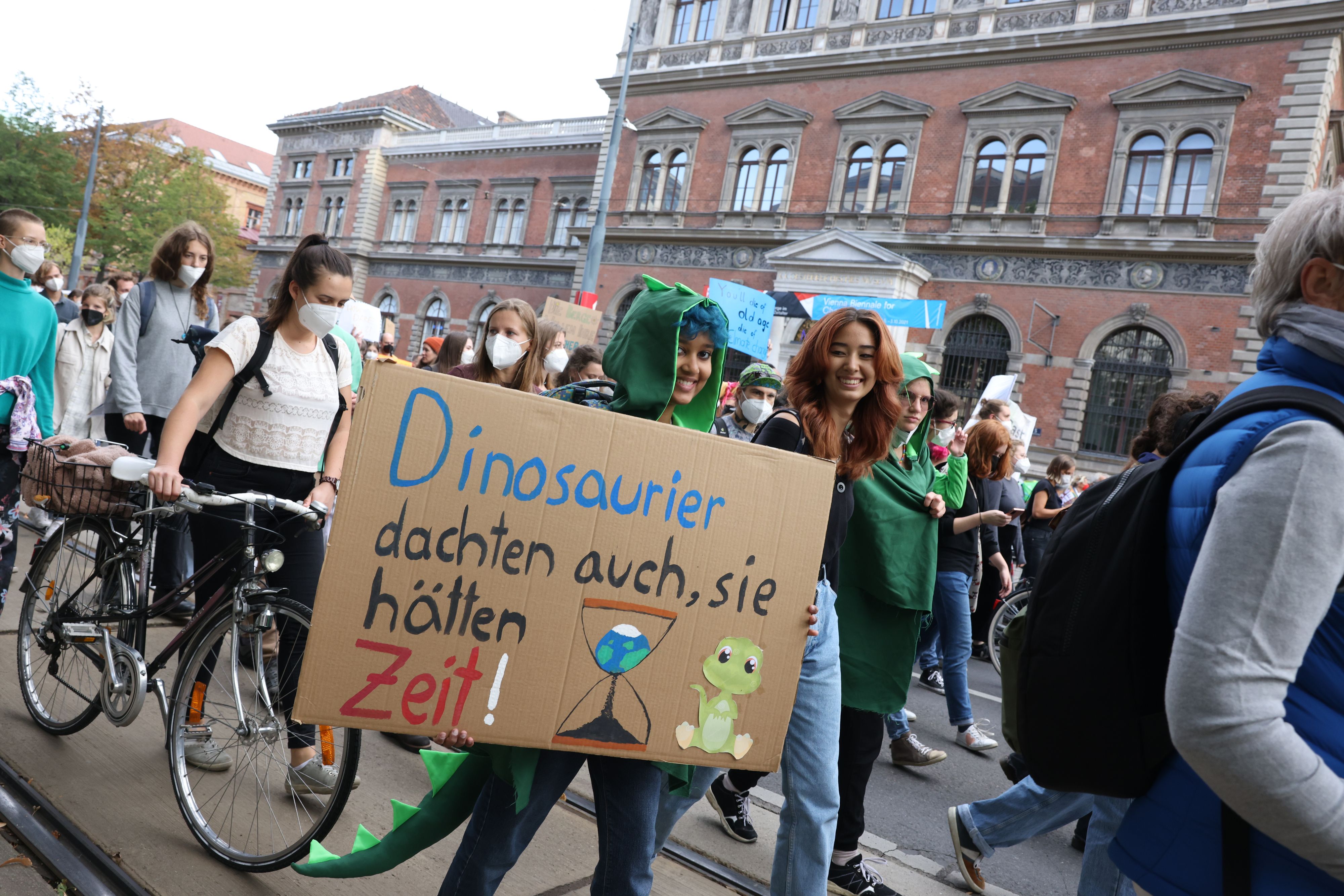 Der weltweite Klimastreik steht heute ganz unter dem Motto 