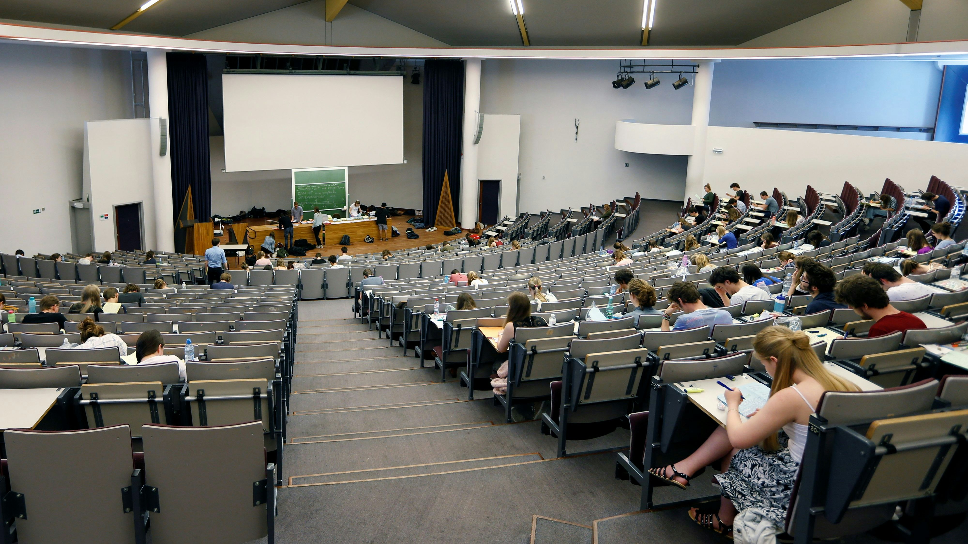 Ein Hörsaal der Universität Löwen