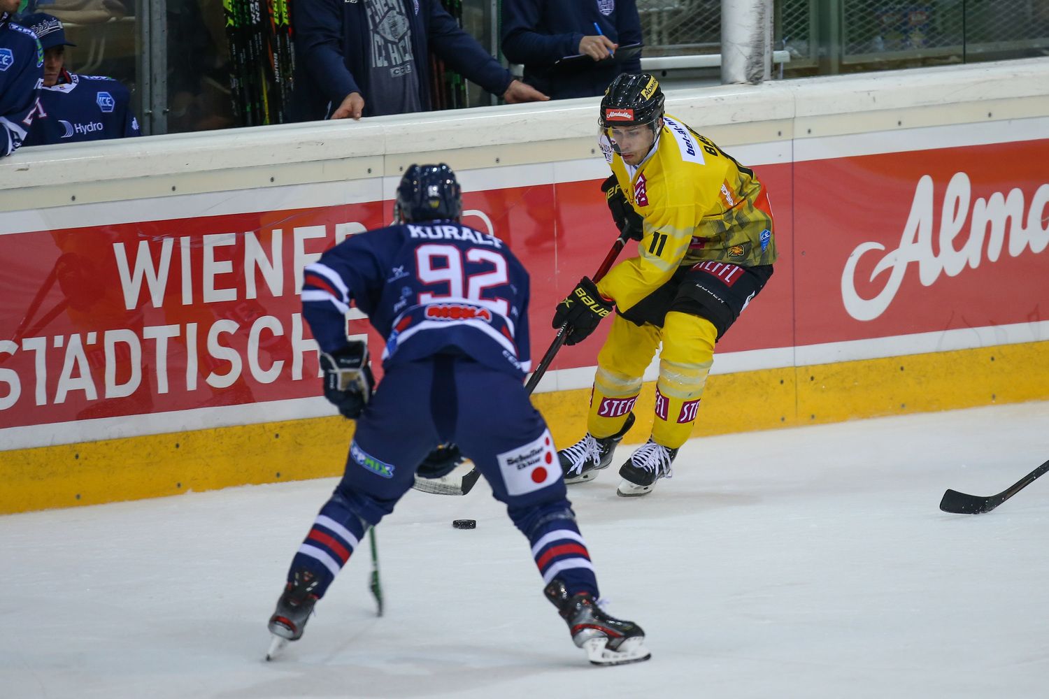 Die Vienna Capitals haben den ersten Saisonsieg eingefahren. 