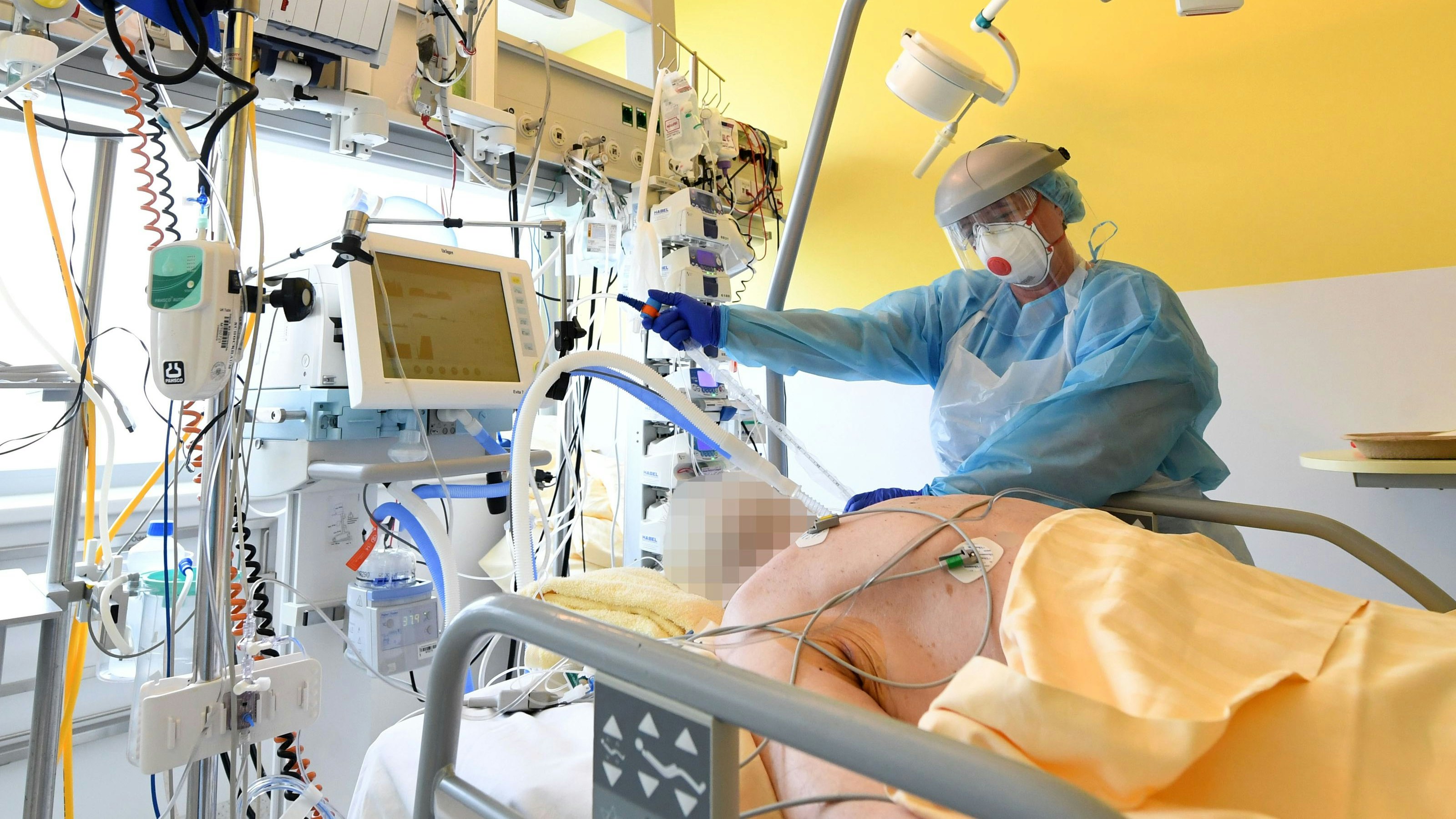 Corona-Intensivstation