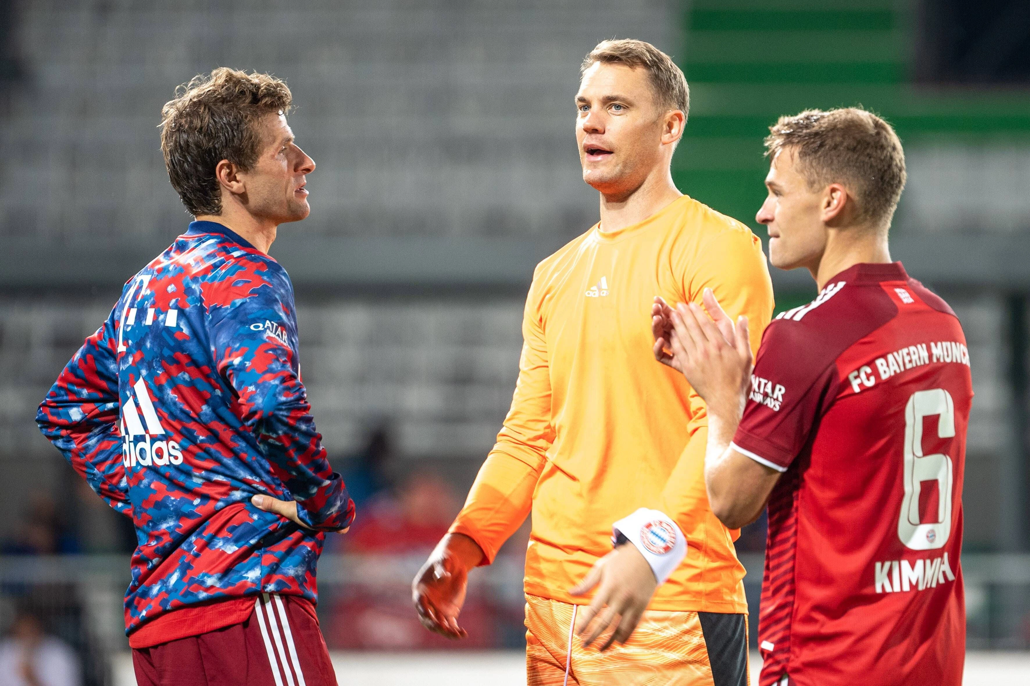 Die Bayern waren mit dem 3:1-Erfolg in Fürth nicht restlos zufrieden. 
