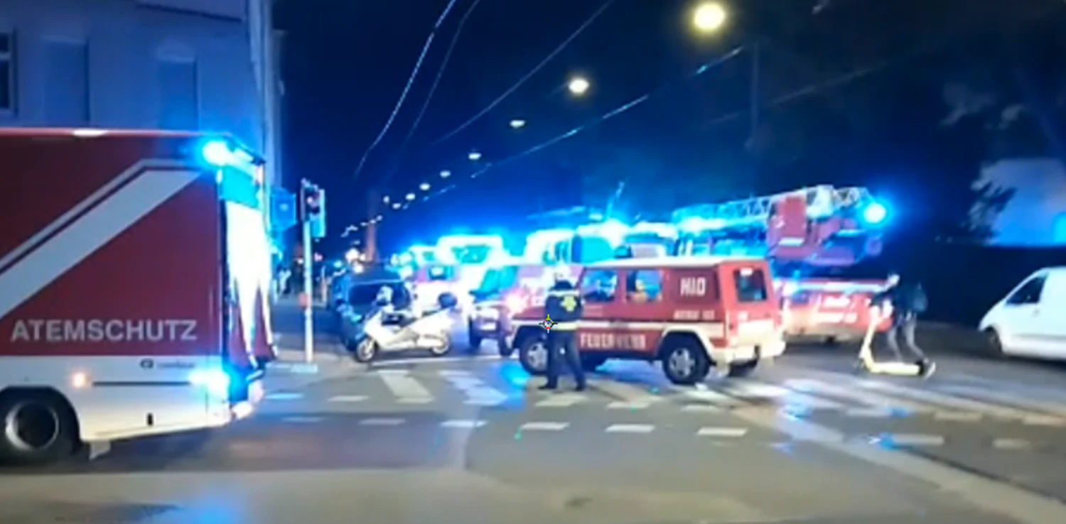 In einem Wohnheim in Wien-Leopoldstadt brannte es am Freitag.
