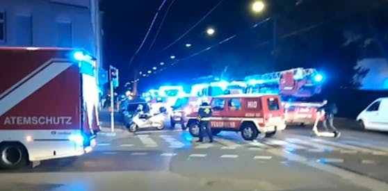 In einem Wohnheim in Wien-Leopoldstadt brannte es am Freitag.