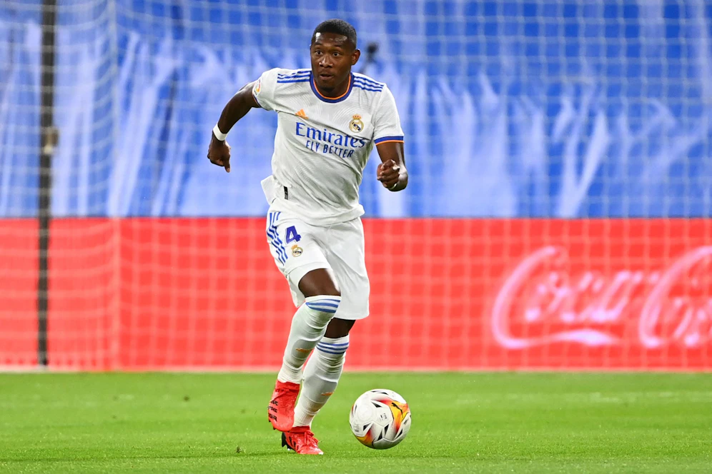 David Alaba im Dress von Real Madrid. 
