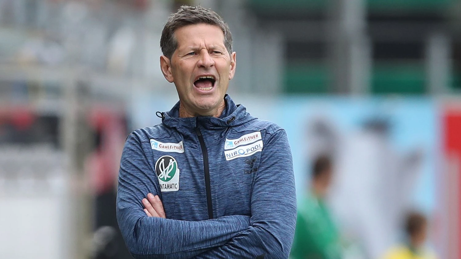 Ried-Coach Andreas Heraf droht eine Sperre. 