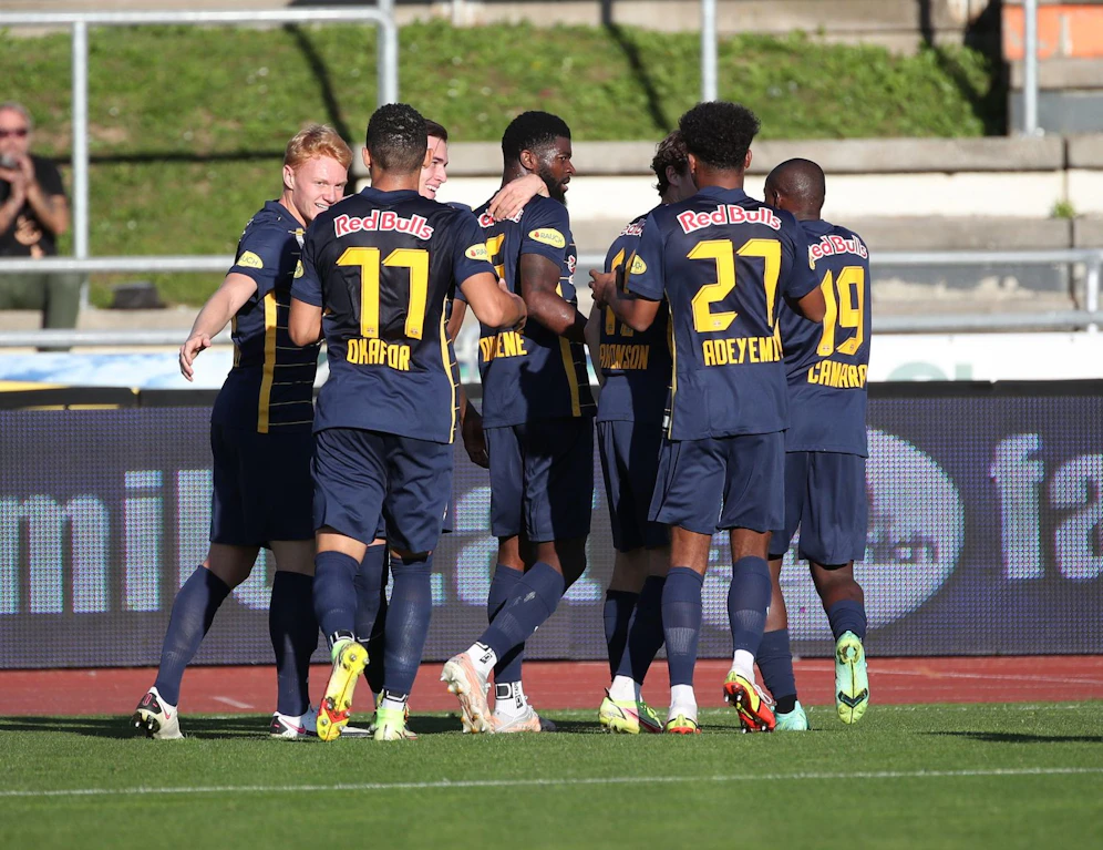 Red Bull Salzburg bejubelt den neunten Liga-Sieg in Serie. 