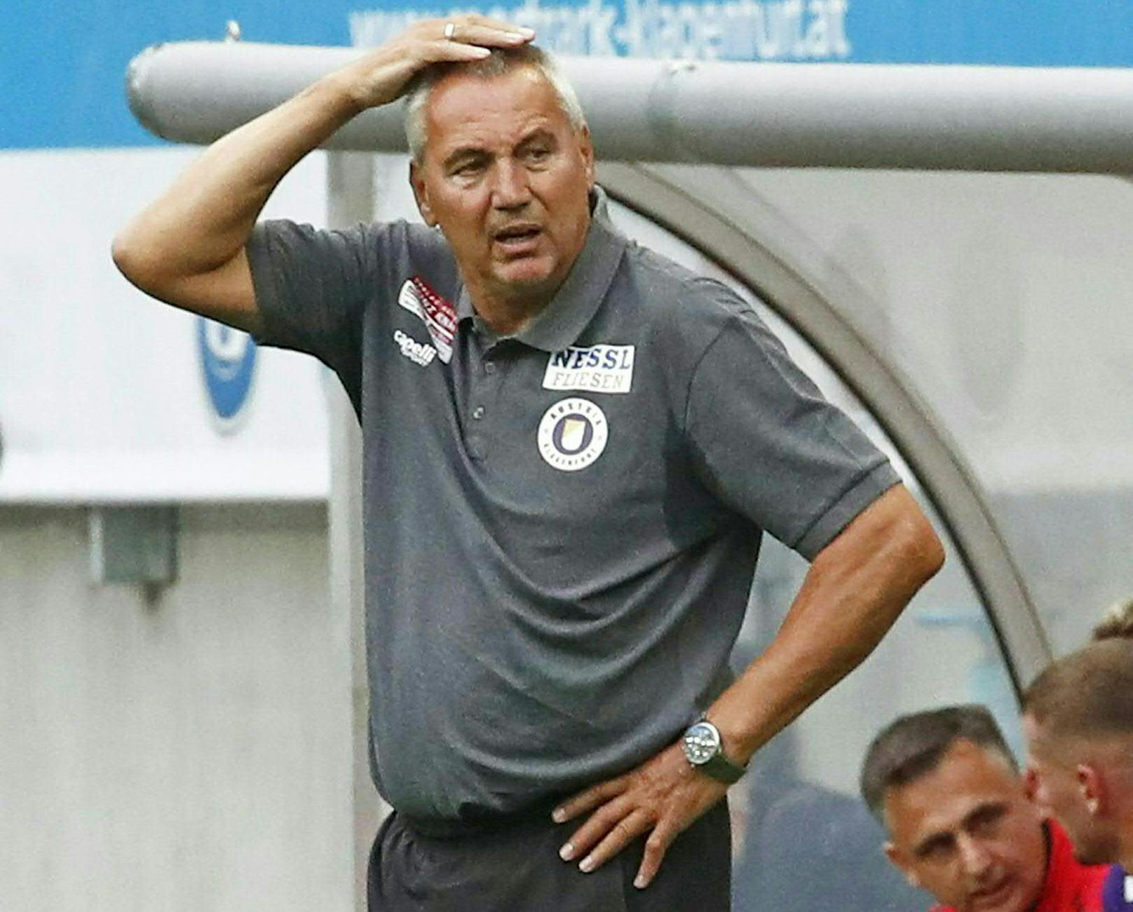 Klagenfurt-Coach Peter Pacult. 