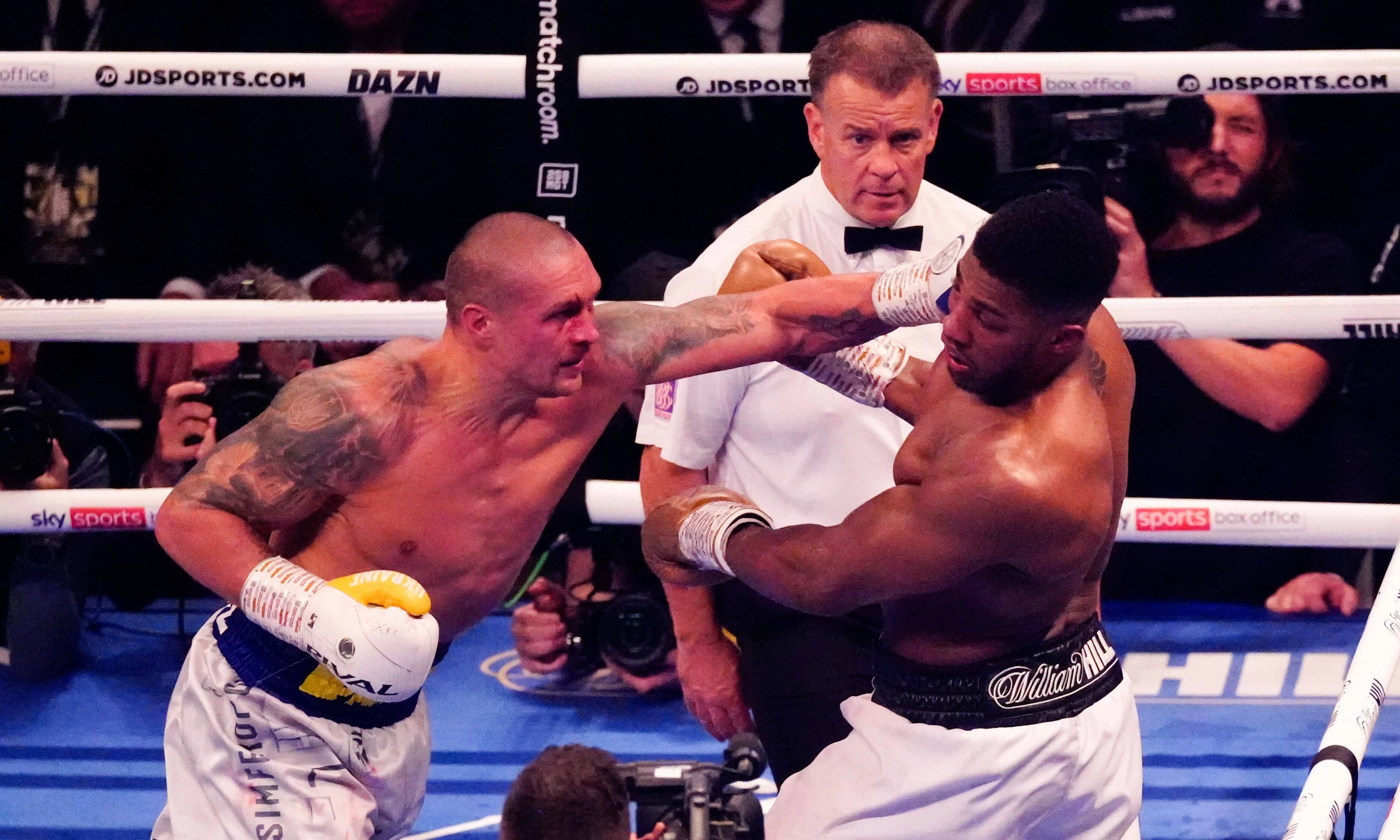 Usyk va. AJ