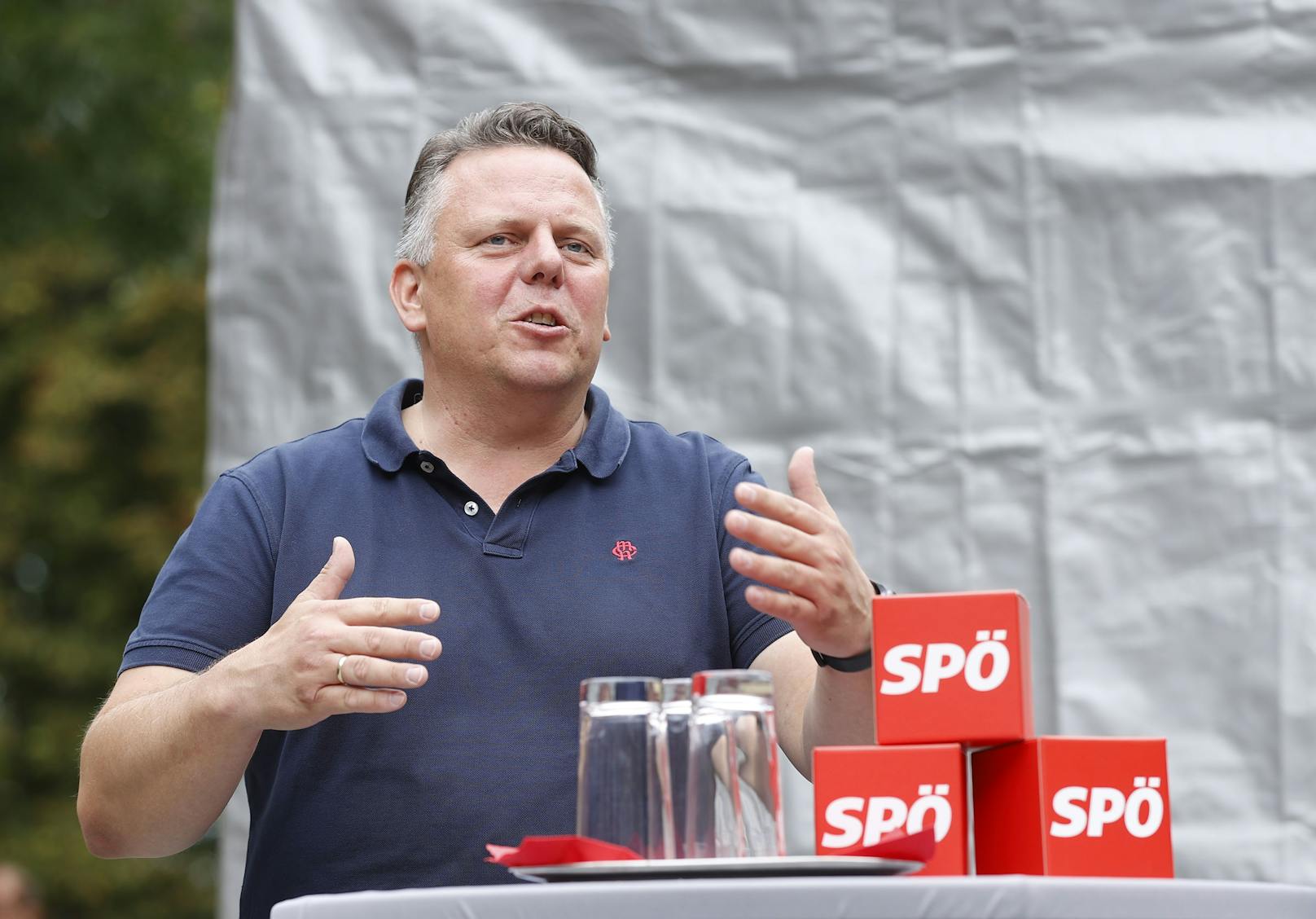 Spitzenkandidat Michael Ehmann (SPÖ) hofft auf einen kräftigen Stimmenzuwachs.