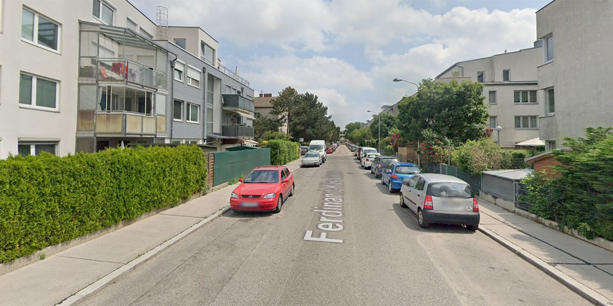 Die Polizei musste die Causa in der Ferdinand-Käs-Gasse klären.