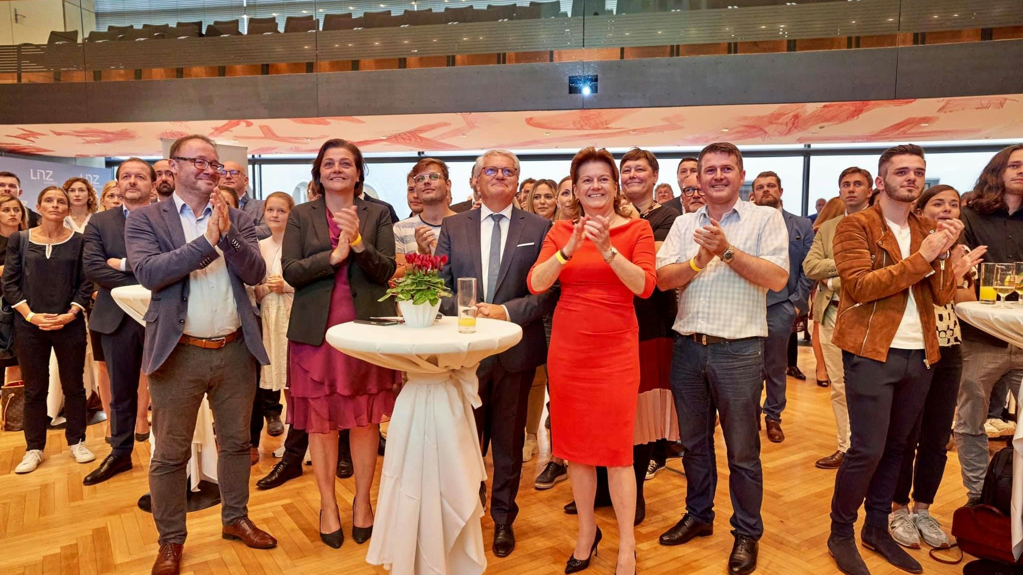 Die SPÖ freut sich über ein gutes Ergebnis in LInz.