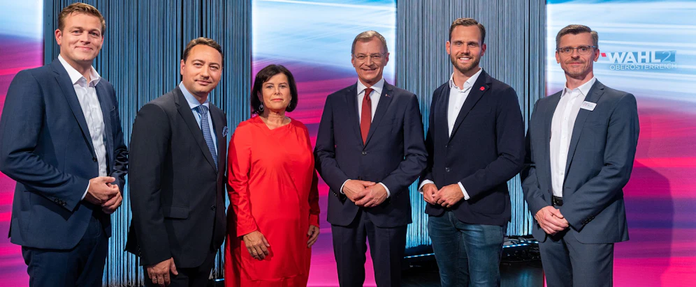 Die Spitzenkandidaten der OÖ-Landtagswahl 