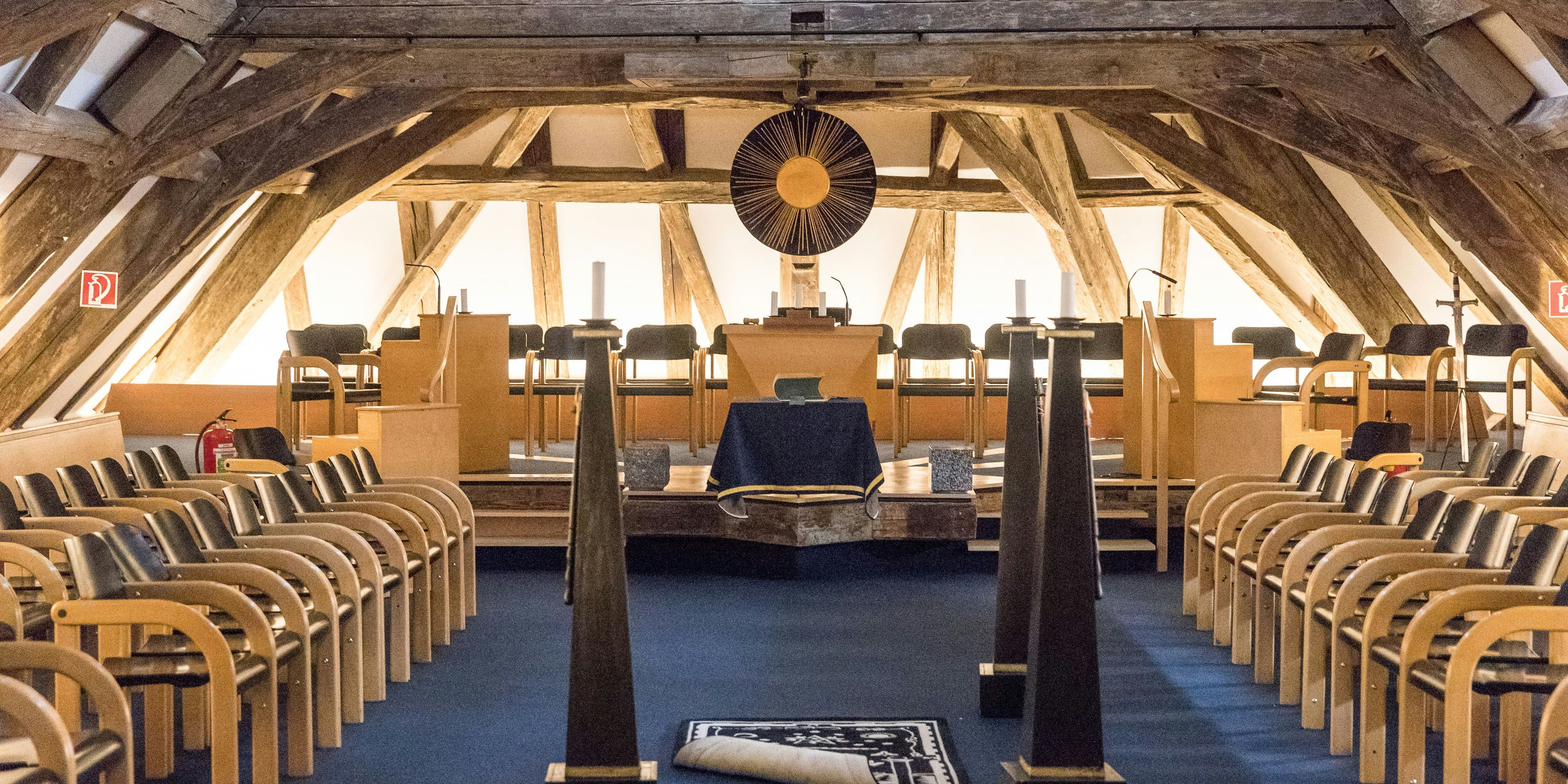 Die Großloge von Österreich der Freimaurer in Wien in der Rauhensteingasse.