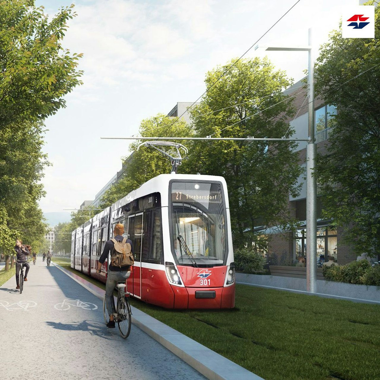 Heute.at - Neue Bim 27 verbindet Floridsdorf und die Donaustadt