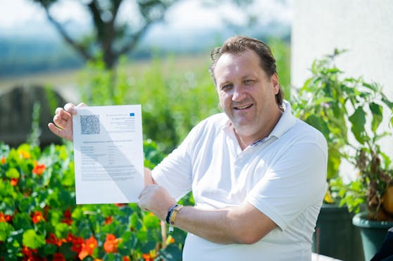 Klaus Kapeller wollte sich nicht impfen lassen, musste dann im Spital an die Sauerstoffmaschine.
