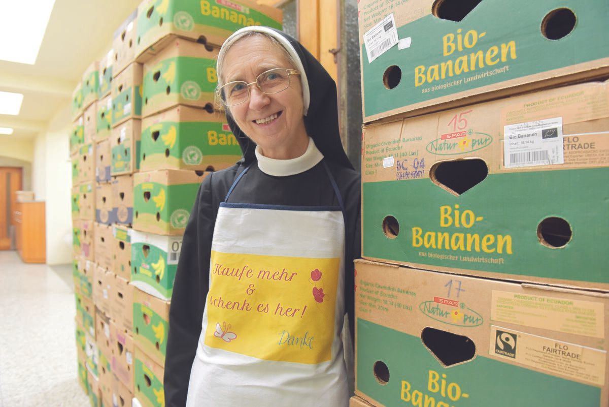 Die Amstettner Franziskanerinnen-Schwester Cornelia Waldbauer
