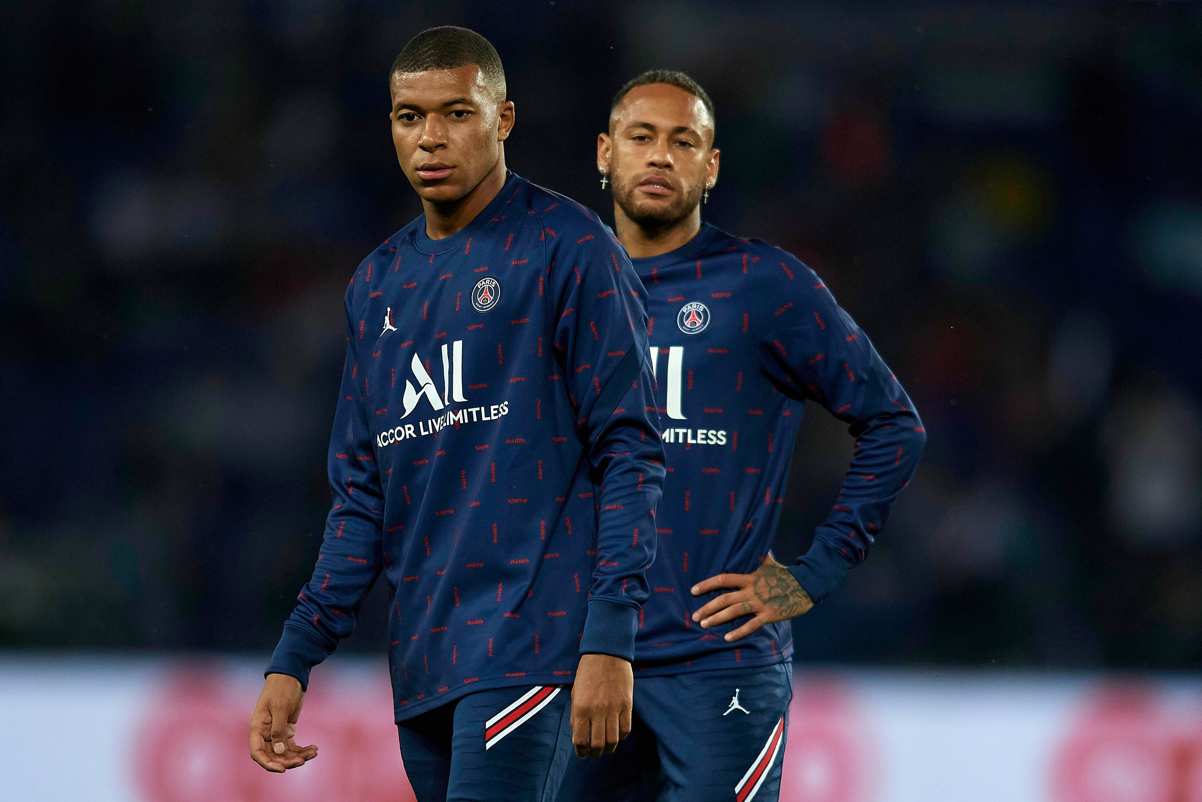 Ärger zwischen Mbappe (l.) und Neymar