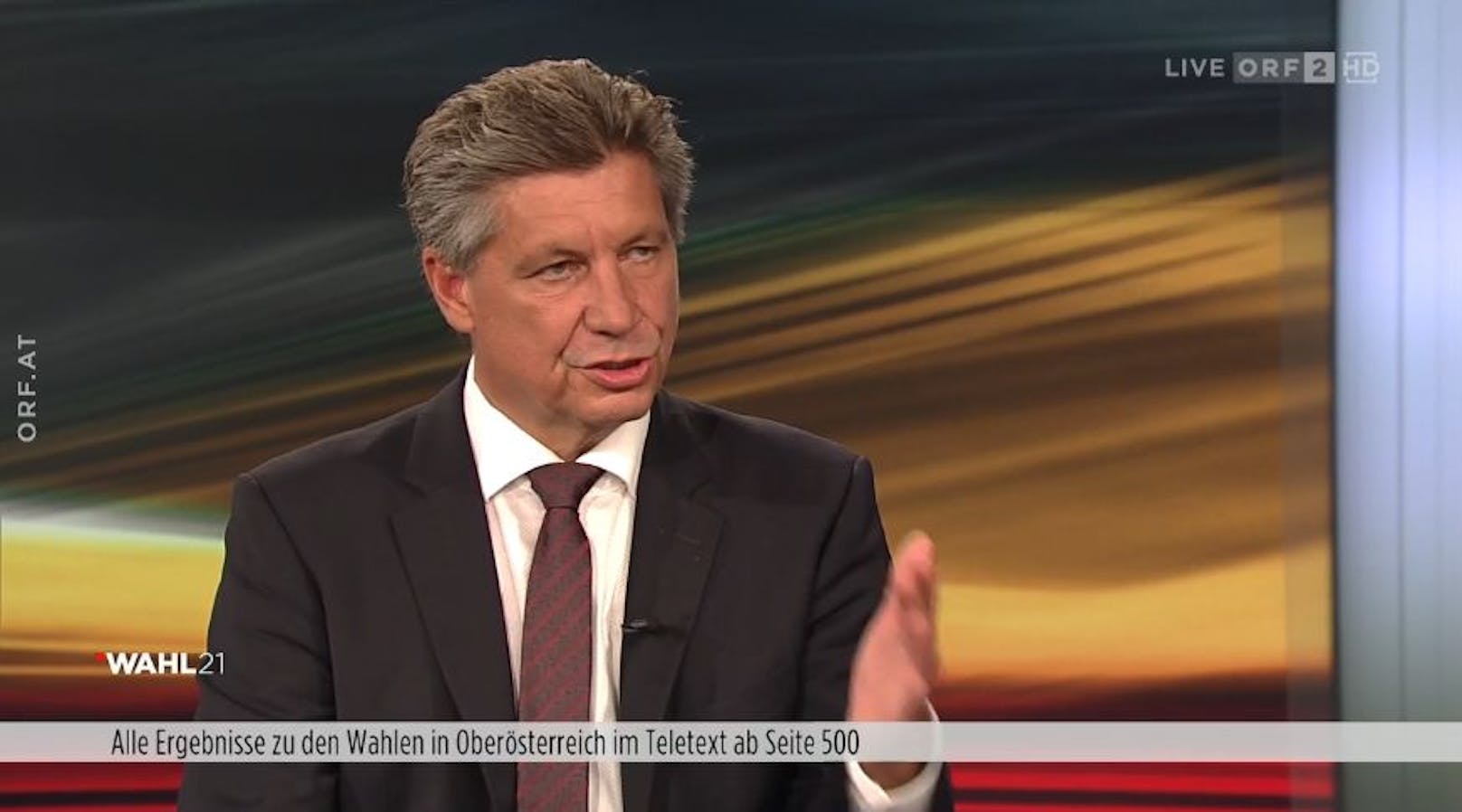 ORF-Journalist Hans Bürger wettert live im TV&nbsp;