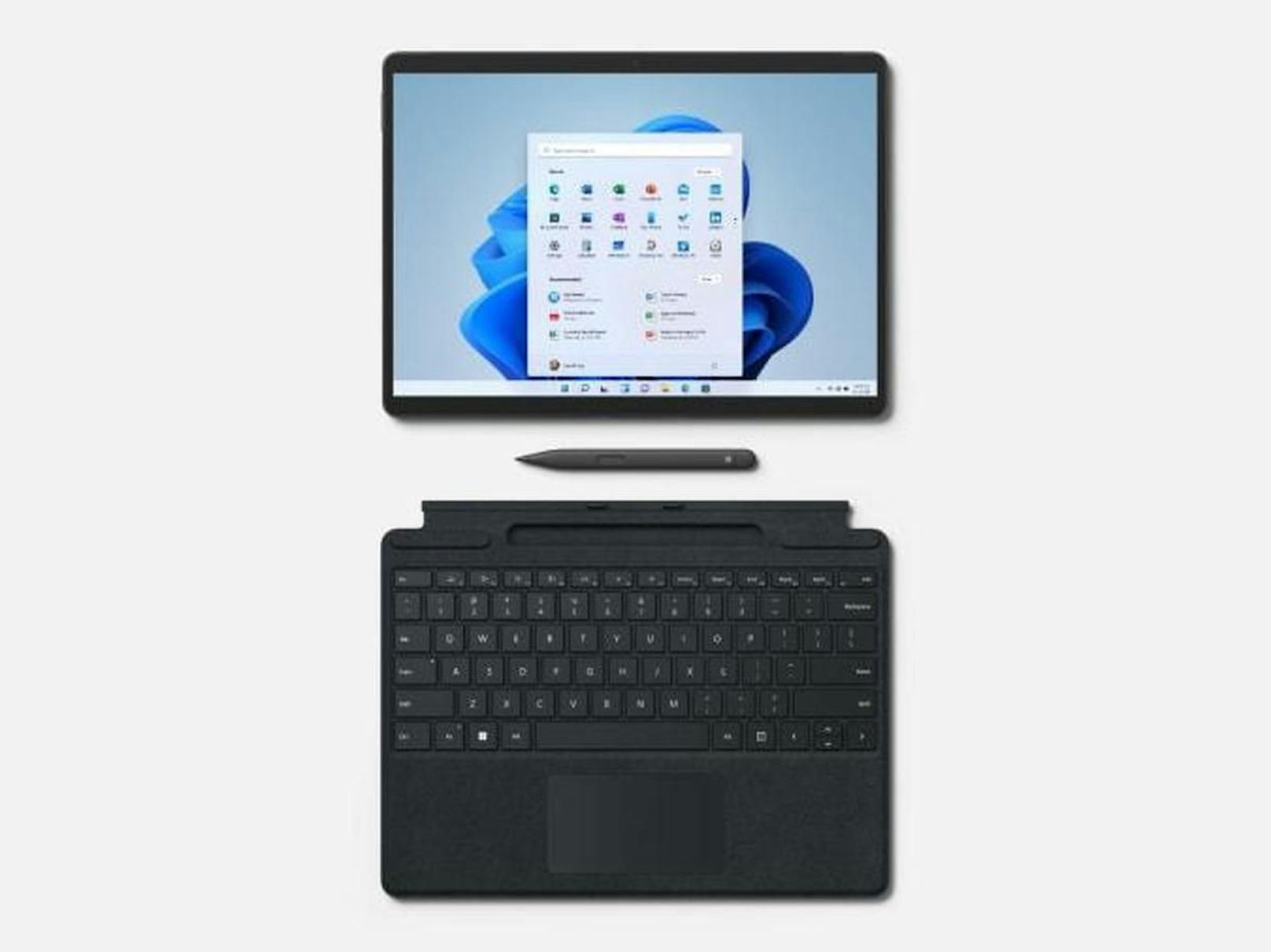 So hat das Unternehmen auch das Surface Pro 8,…